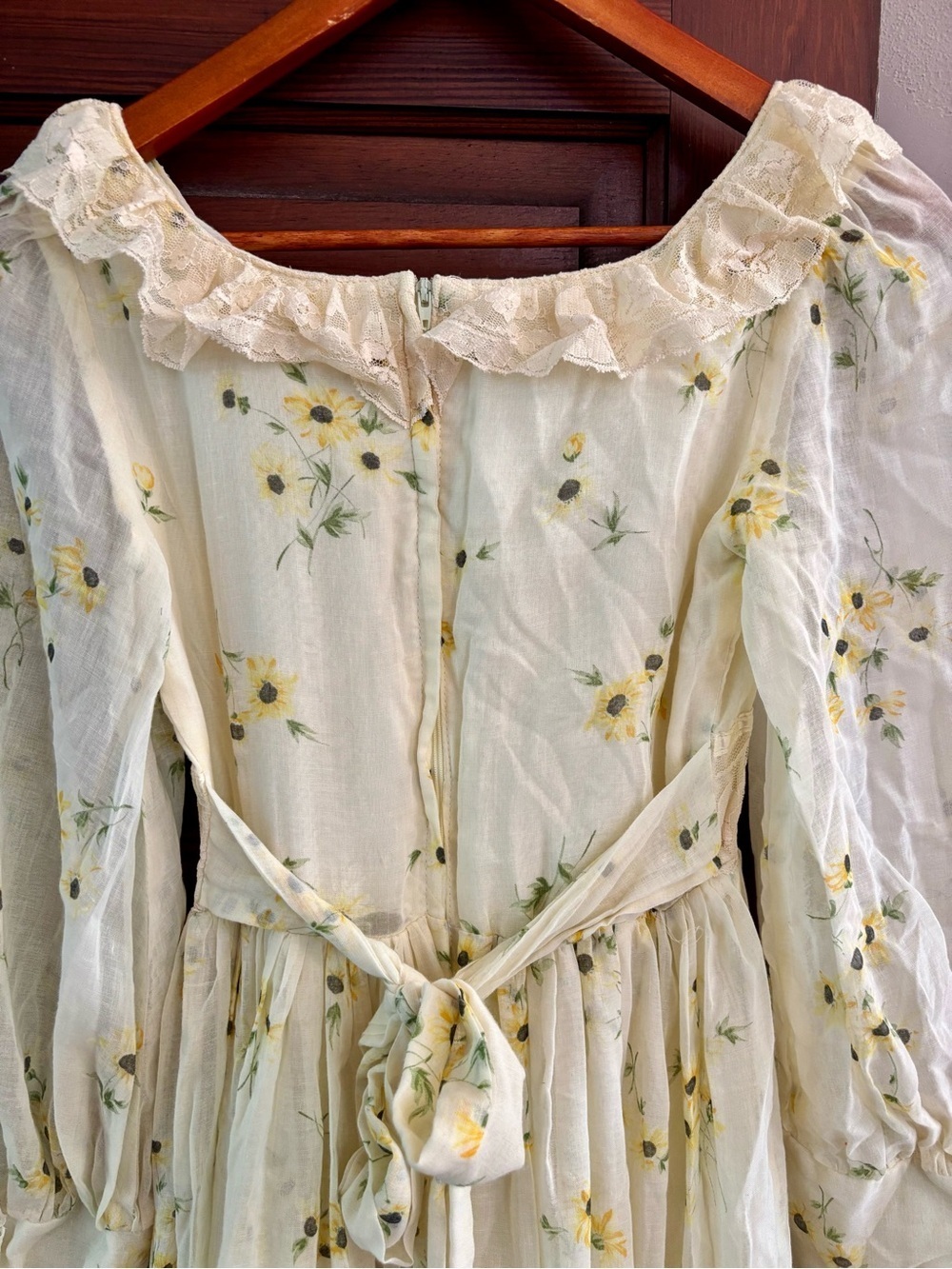Gunne Sax vintage 1970s Gunne Sax prairie dress by Jessica McClintock - Picture 9 of 12